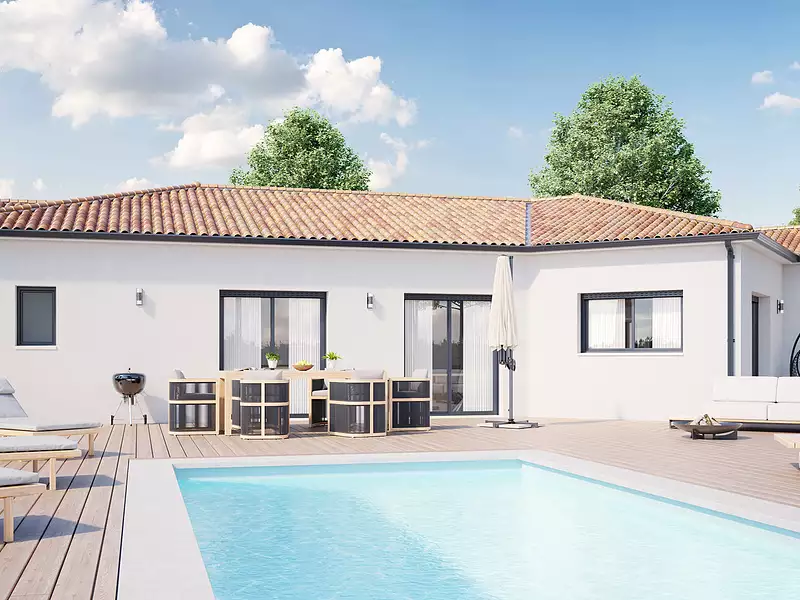 Maison neuve, 110 m² - Les Ormes (86220)