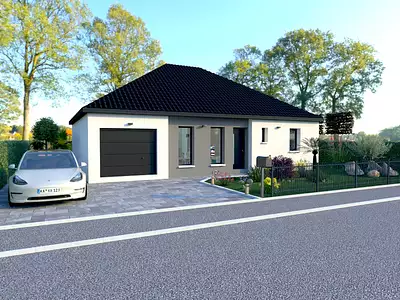 Maison neuve, 89,5 m²