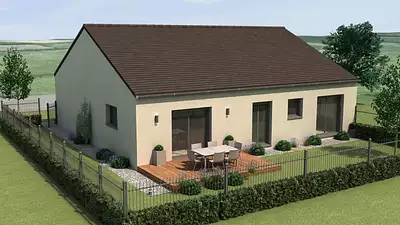 Maison neuve, 100 m²
