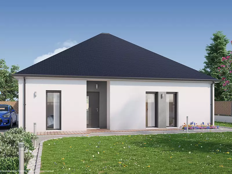 Maison neuve, 106 m² - Dol-de-Bretagne (35120)