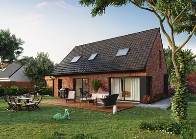 Maison neuve, 107,28 m²