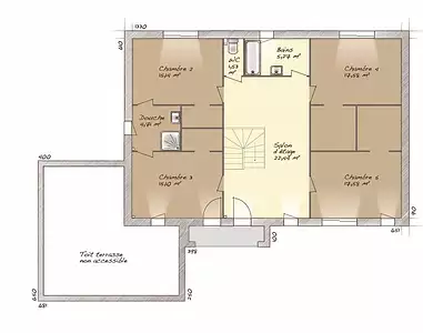 Maison neuve, 200 m²