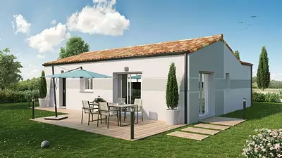 Maison neuve, 76 m²