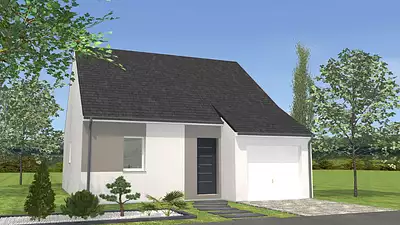 Maison neuve, 61 m²