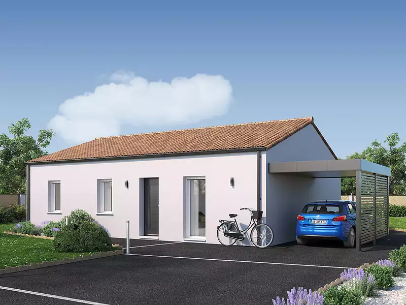 Maison neuve, 80 m² - Grand'Landes (85670)