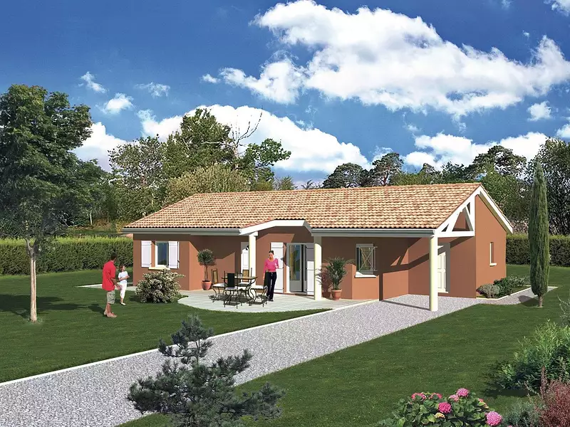 Maison neuve, 79 m² - Chavanoz (38230)
