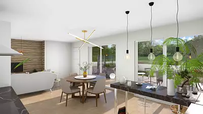 Maison neuve, 90 m²