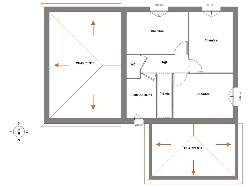 Maison neuve, 130 m² - Hesdigneul-lès-Boulogne (62360)