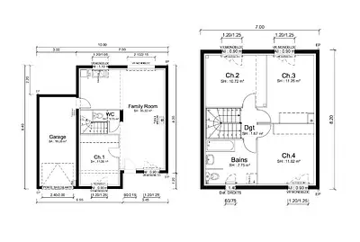 Maison neuve, 91 m²