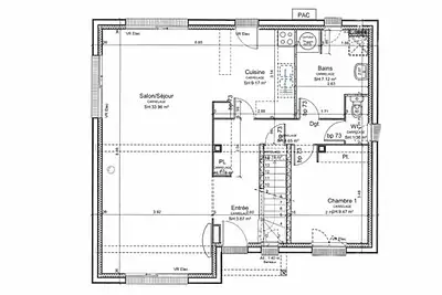 Maison neuve, 125 m²