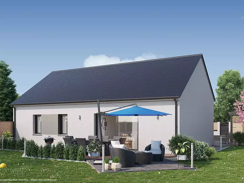 Maison neuve, 82 m² - Joué-sur-Erdre (44440)