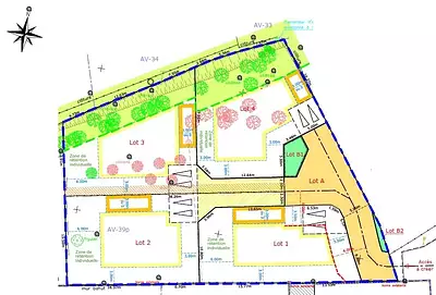 Terrain à bâtir, 403 m²