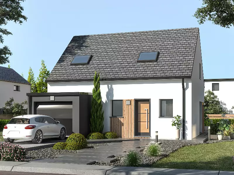 Maison neuve, 102 m² - Brest (29200)