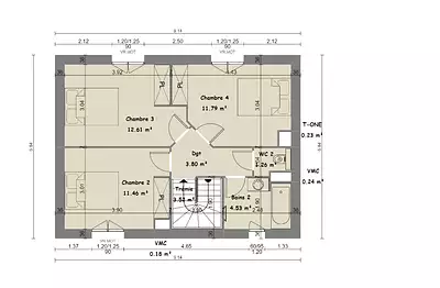 Maison neuve, 113 m²