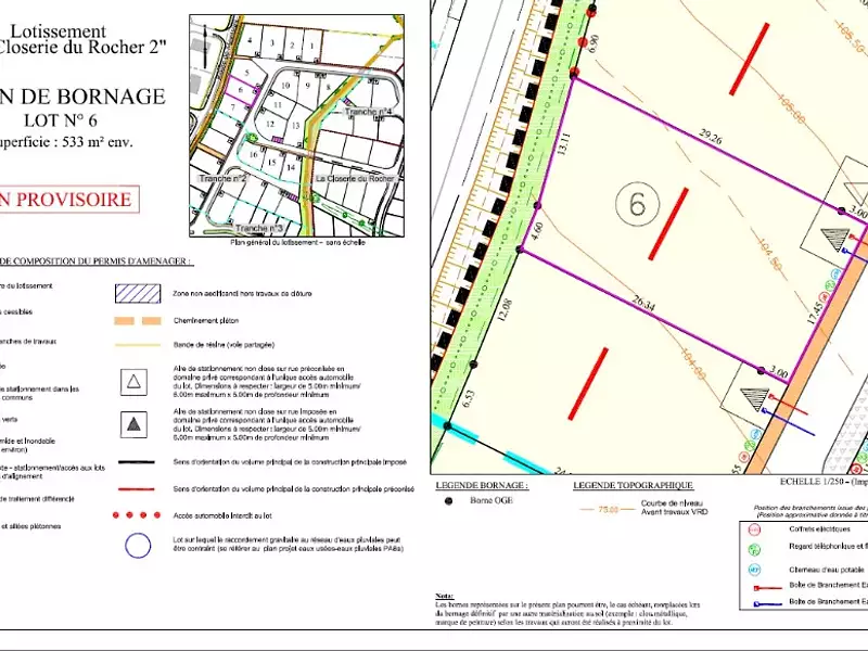 Terrain à bâtir, 533 m² - Soulgé-sur-Ouette (53210)