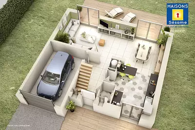 Maison neuve, 98 m²