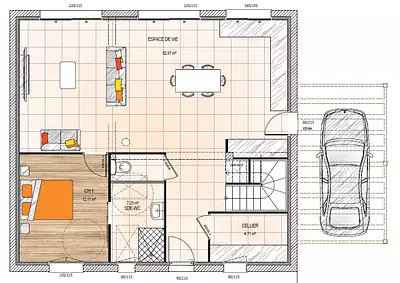 Maison neuve, 120 m²