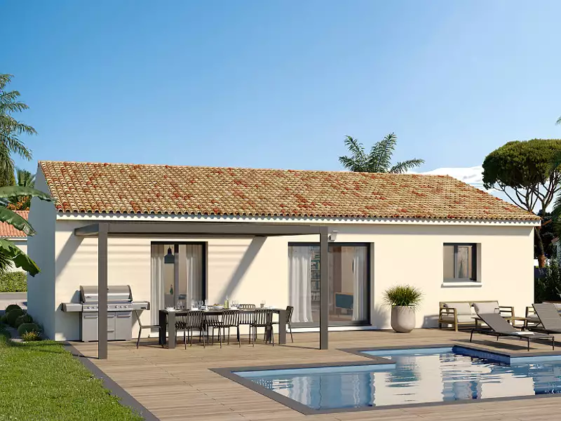 Maison neuve, 85 m² - Sommières (30250)