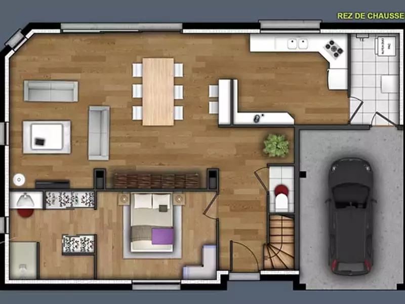 Maison neuve, 137 m² - Les Damps (27340)