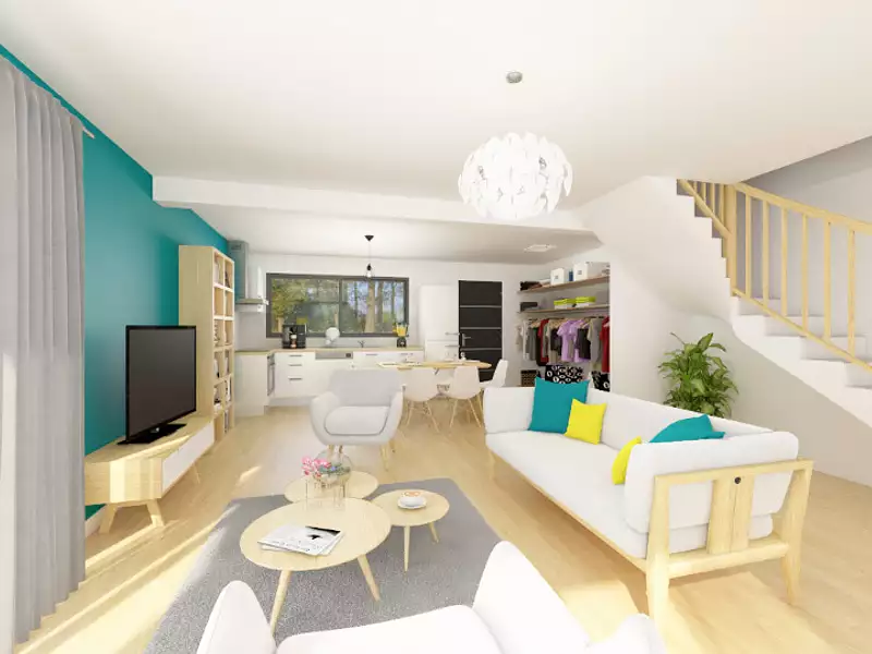 Maison neuve, 90 m² - Saint-Hilaire (31410)