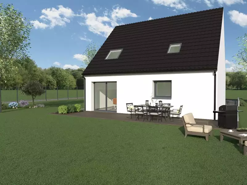 Maison neuve, 90 m² - Wormhout (59470)