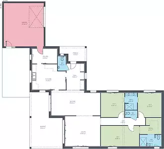 Maison neuve, 130 m²