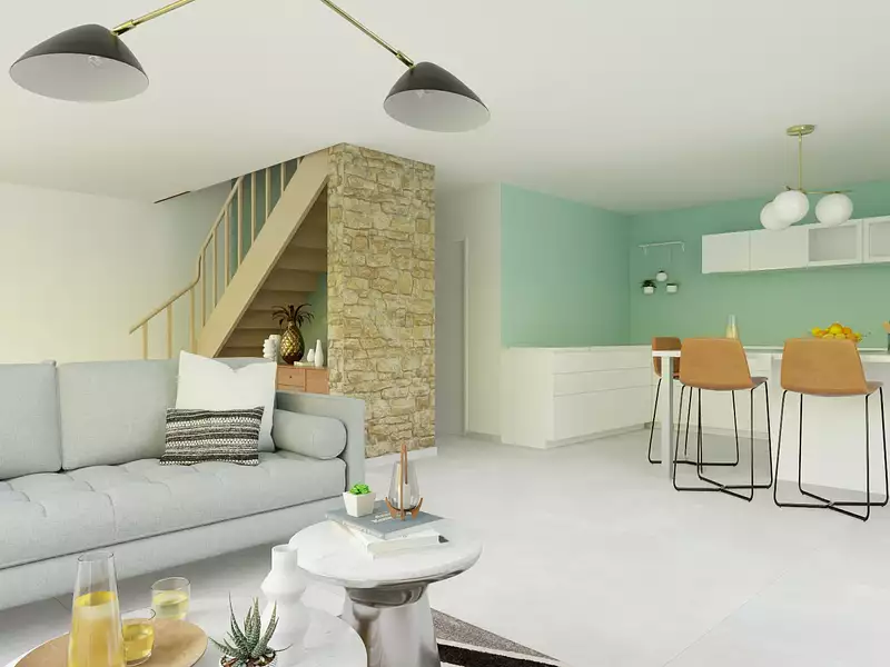 Maison neuve, 105 m² - Ville-sur-Jarnioux (69640)