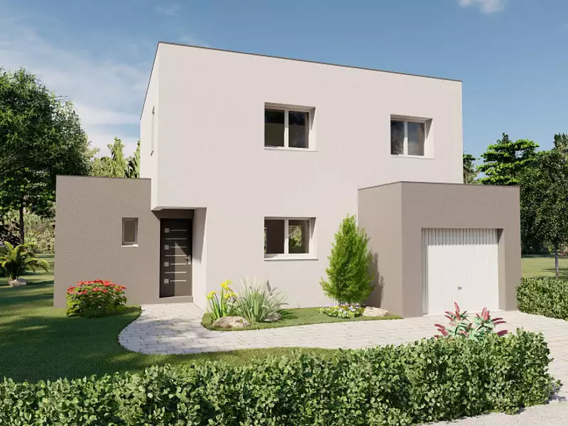 Maison neuve, 107 m² - Briollay (49125)