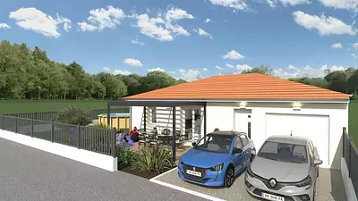 Maison neuve, 75 m²