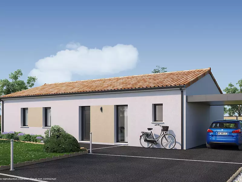 Maison neuve, 110 m² - Magescq (40140)