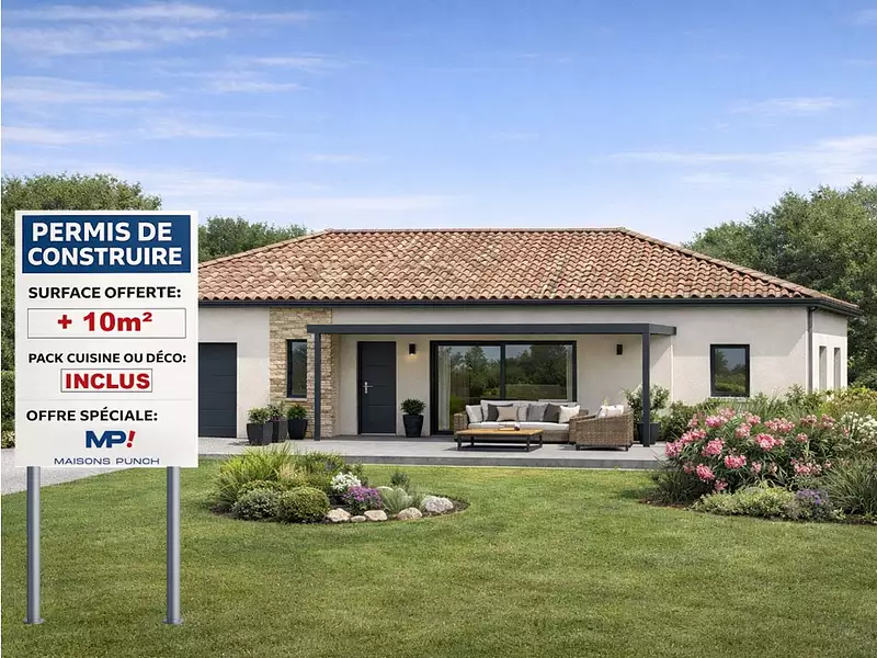 Maison neuve, 100 m² - Limas (69400)