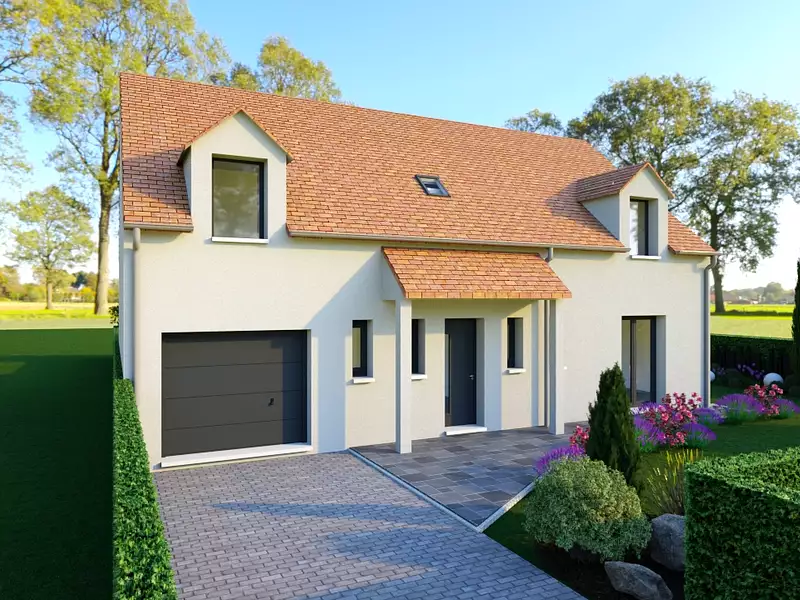 Maison neuve, 126,97 m² - Cormeilles-en-Vexin (95830)