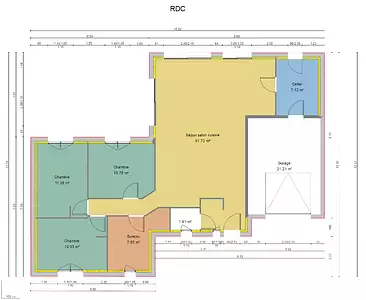 Maison neuve, 98 m²