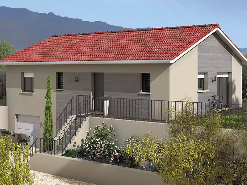 Maison neuve, 90 m² - Saint-Laurent-du-Pont (38380)