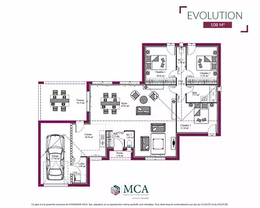 Maison neuve, 108 m²