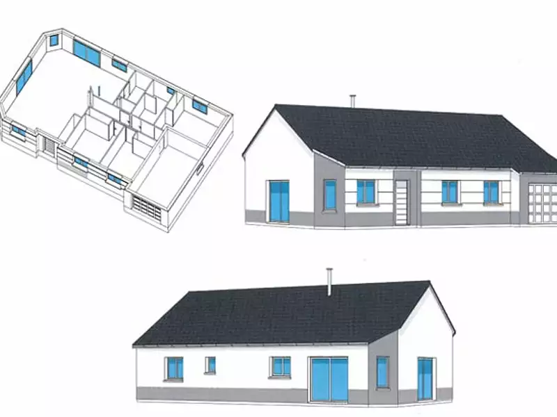 Maison neuve, 92 m² - Bueil (27730)