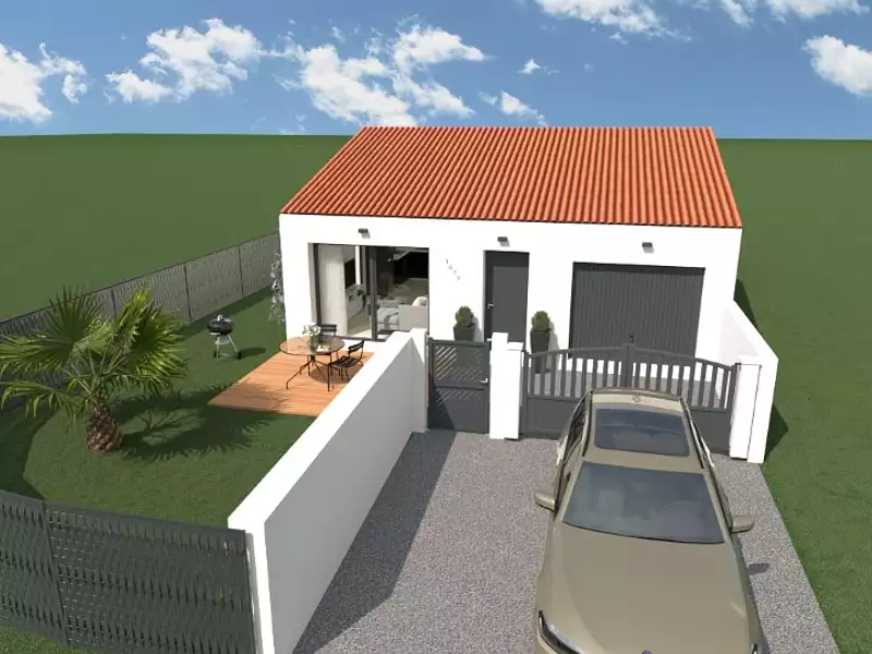 Maison neuve, 67 m² - Elne (66200)