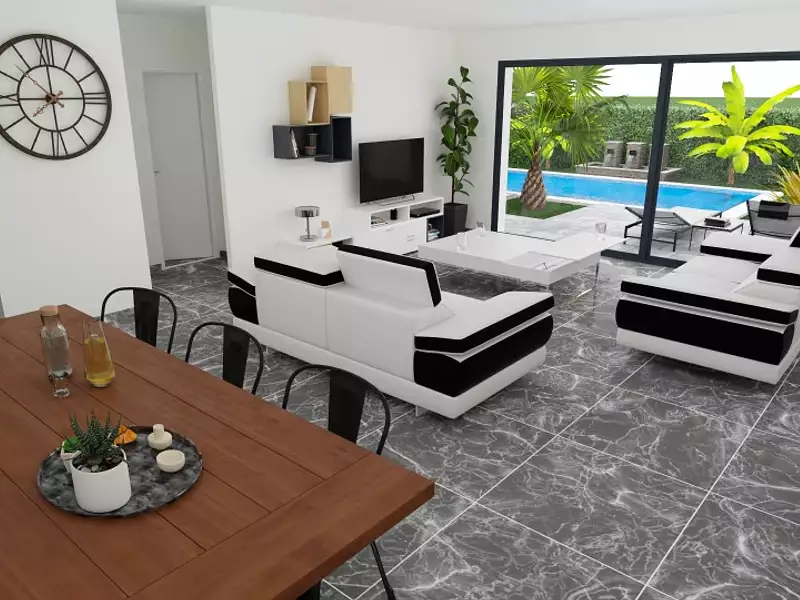 Maison neuve, 123 m² - Villeneuve-de-la-Raho (66180)