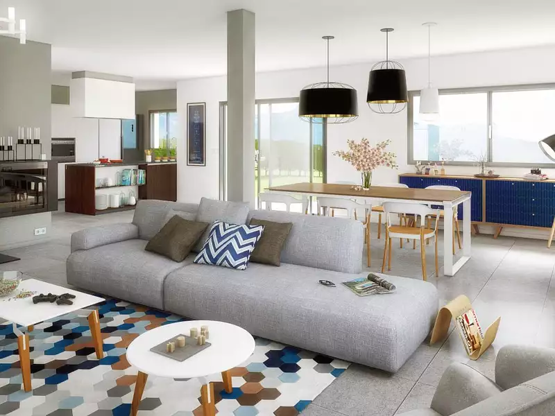 Maison neuve, 110 m² - Saint-Germain-la-Chambotte (73410)