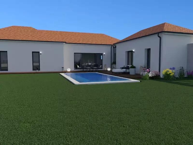 Maison neuve, 160 m² - Monnaie (37380)
