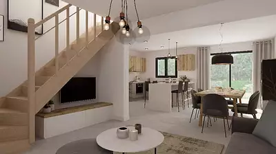 Maison neuve, 90 m²