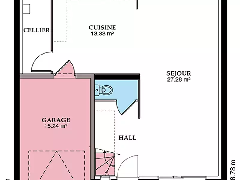 Maison neuve, 94 m² - Brécy (18220)