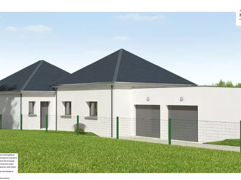 Maison neuve, 111 m² - Laigné-en-Belin (72220)