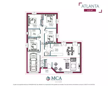 Maison neuve, 100 m²