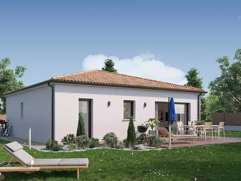 Maison neuve, 82 m² - La Trimouille (86290)