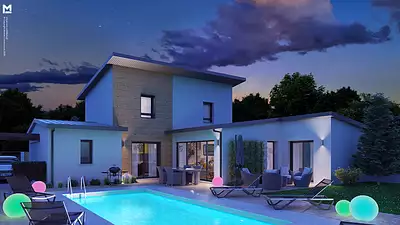 Maison neuve, 125 m²