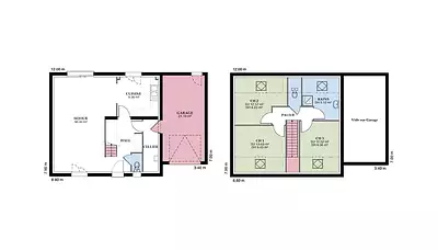 Maison neuve, 88 m²