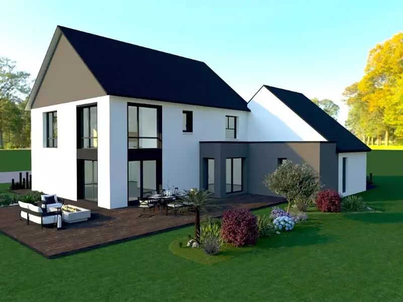 Maison neuve, 120 m² - Franqueville-Saint-Pierre (76520)