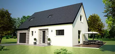 Maison neuve, 106,97 m²