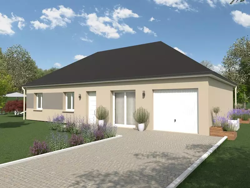 Maison neuve, 91 m² - Magnac-Laval (87190)